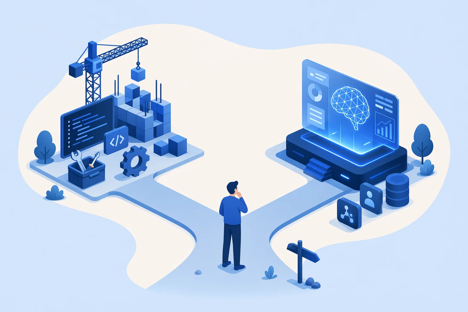 Build vs buy decision for RFP automation, in-house development vs AI platform